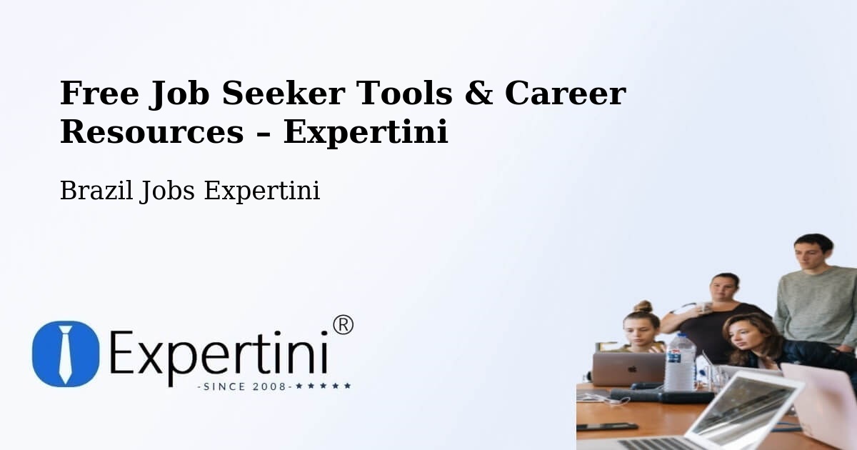 Free Job Seeker Tools & Career Resources – Araguaçu - Araguaçu, Brazil Jobs Expertini