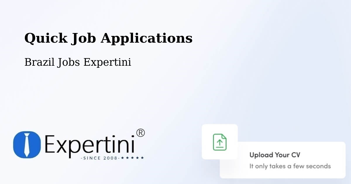 Quick Apply Feature – Araguaçu - Brazil Jobs Expertini